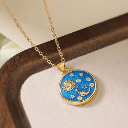 Sapphire Sky Celestial Necklace - Dolbrook Jewelers