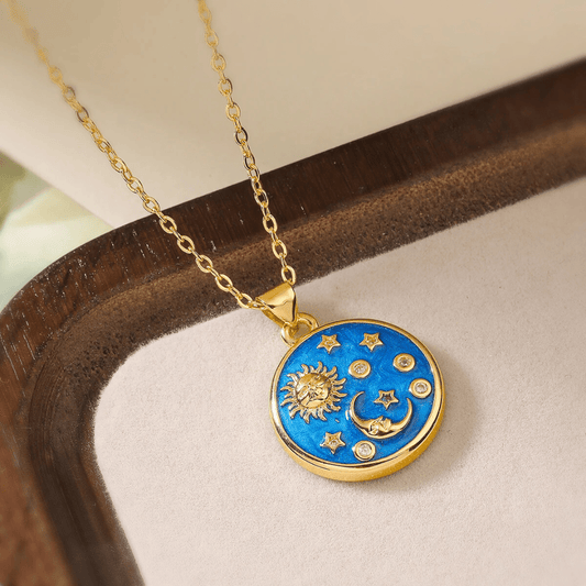 Sapphire Sky Celestial Necklace - Dolbrook Jewelers