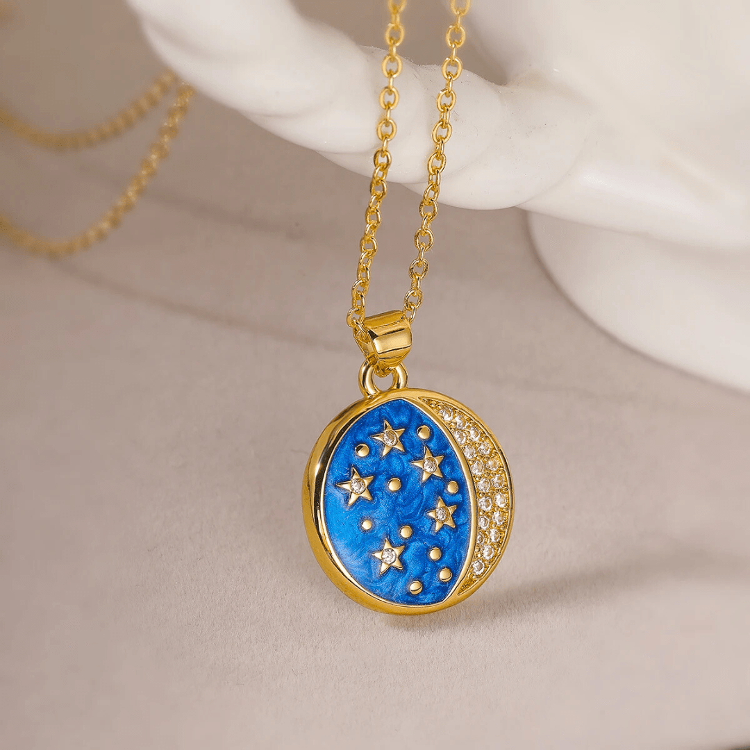 Sapphire Sky Celestial Necklace - Dolbrook Jewelers