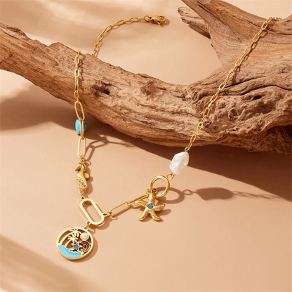 Seaside Story Charm Necklace - Dolbrook Jewelers