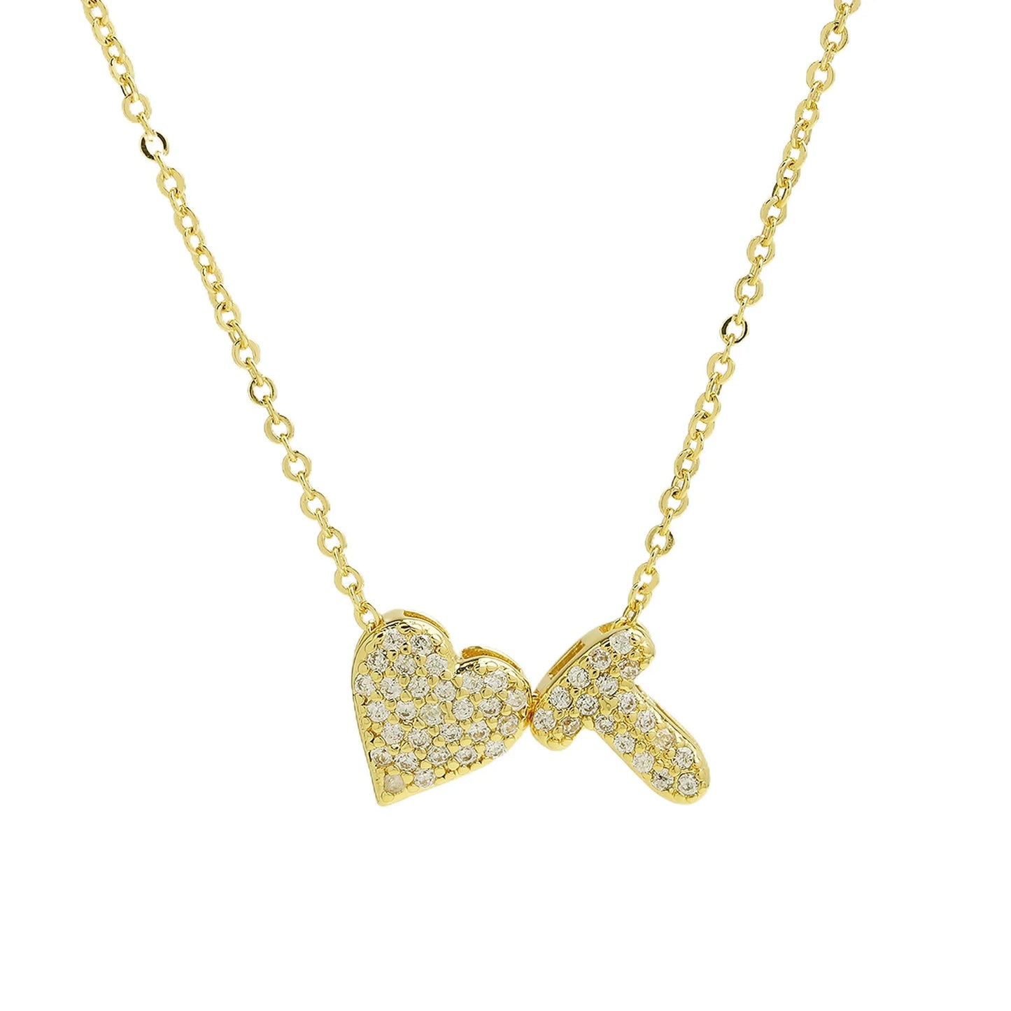 Sofia Love Initial Necklace - Dolbrook Jewelers