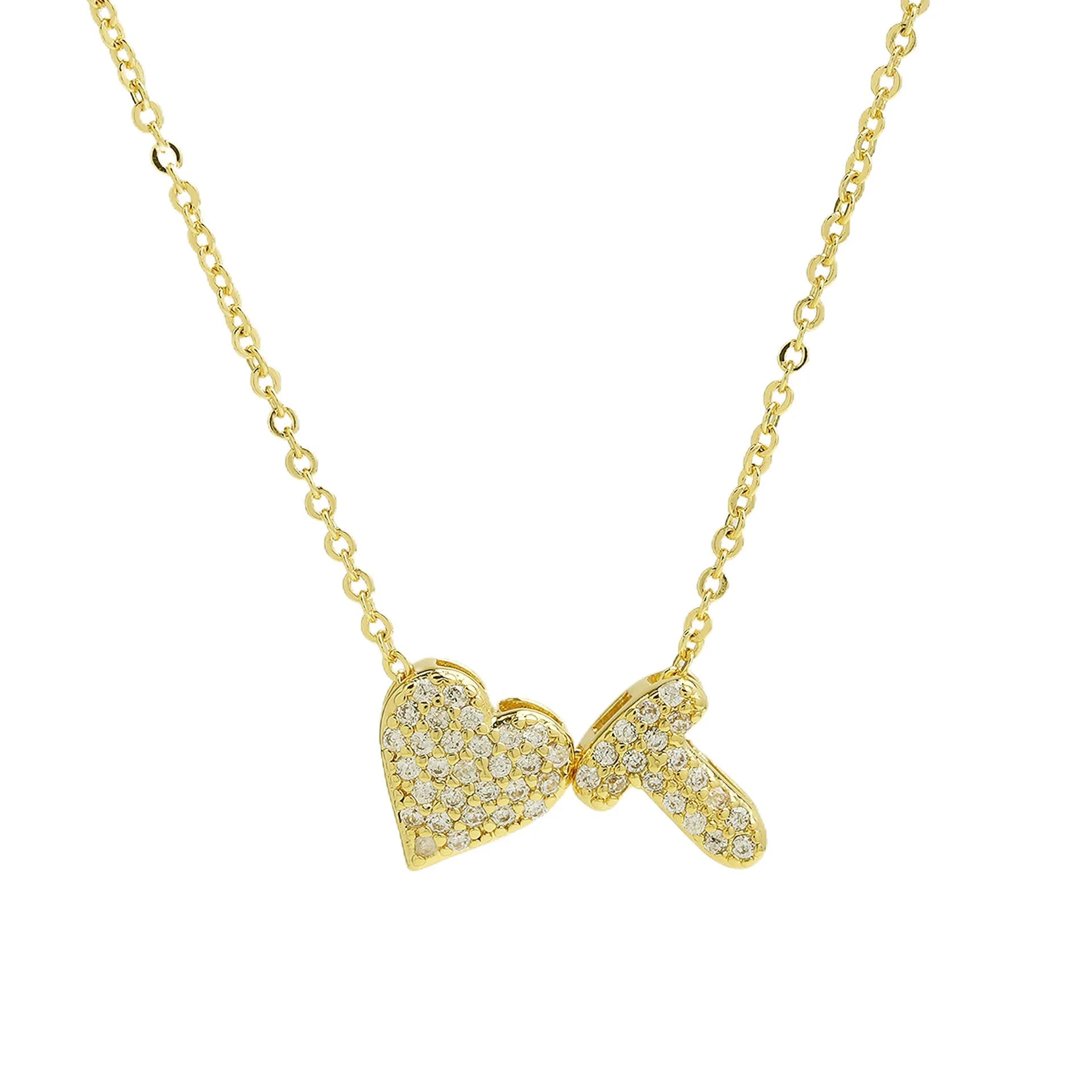 Sofia Love Initial Necklace - Dolbrook Jewelers