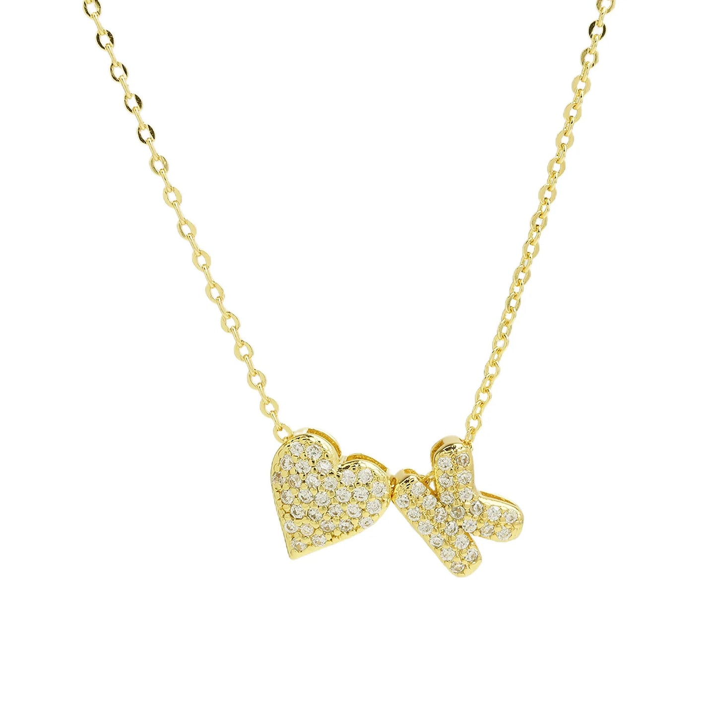 Sofia Love Initial Necklace - Dolbrook Jewelers