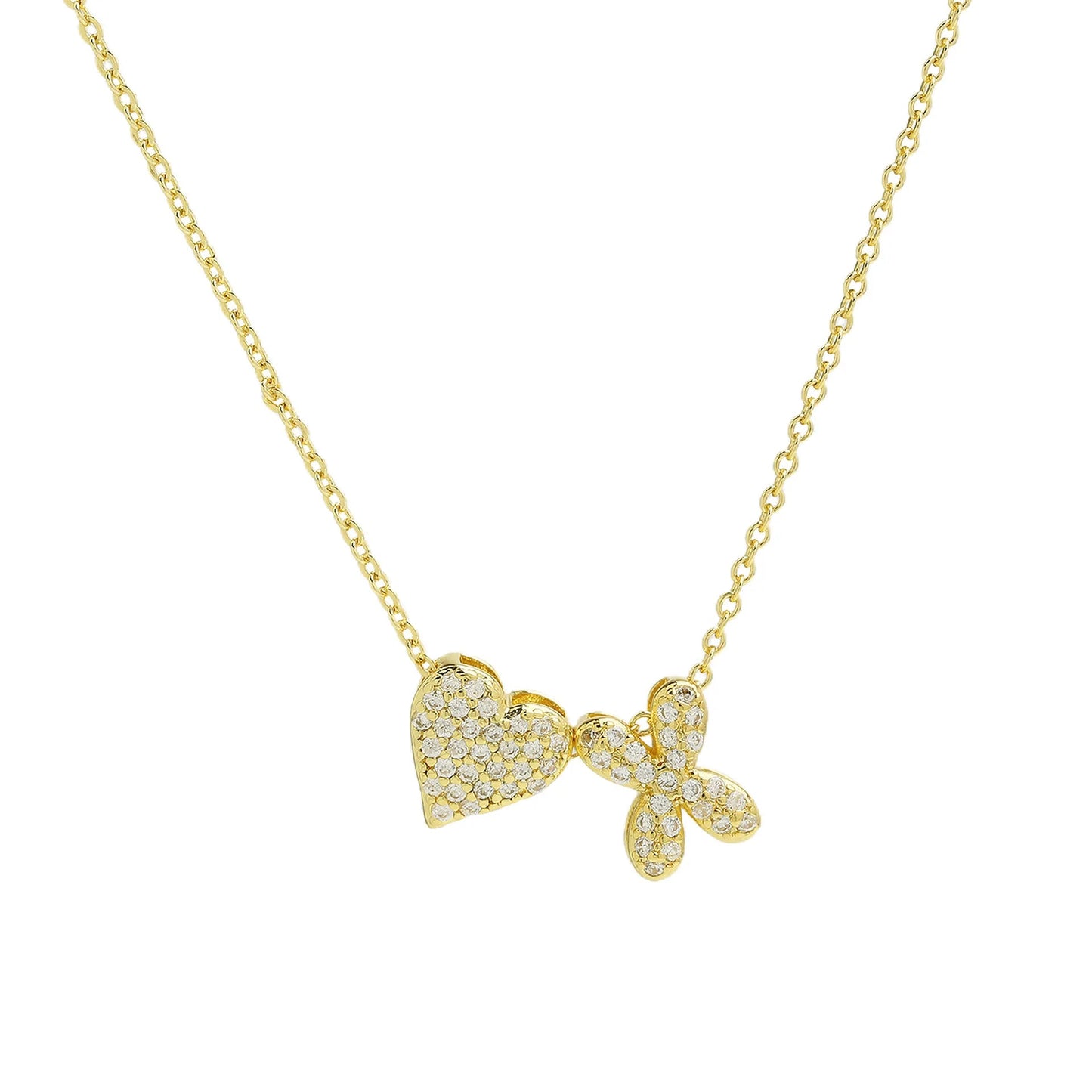Sofia Love Initial Necklace - Dolbrook Jewelers
