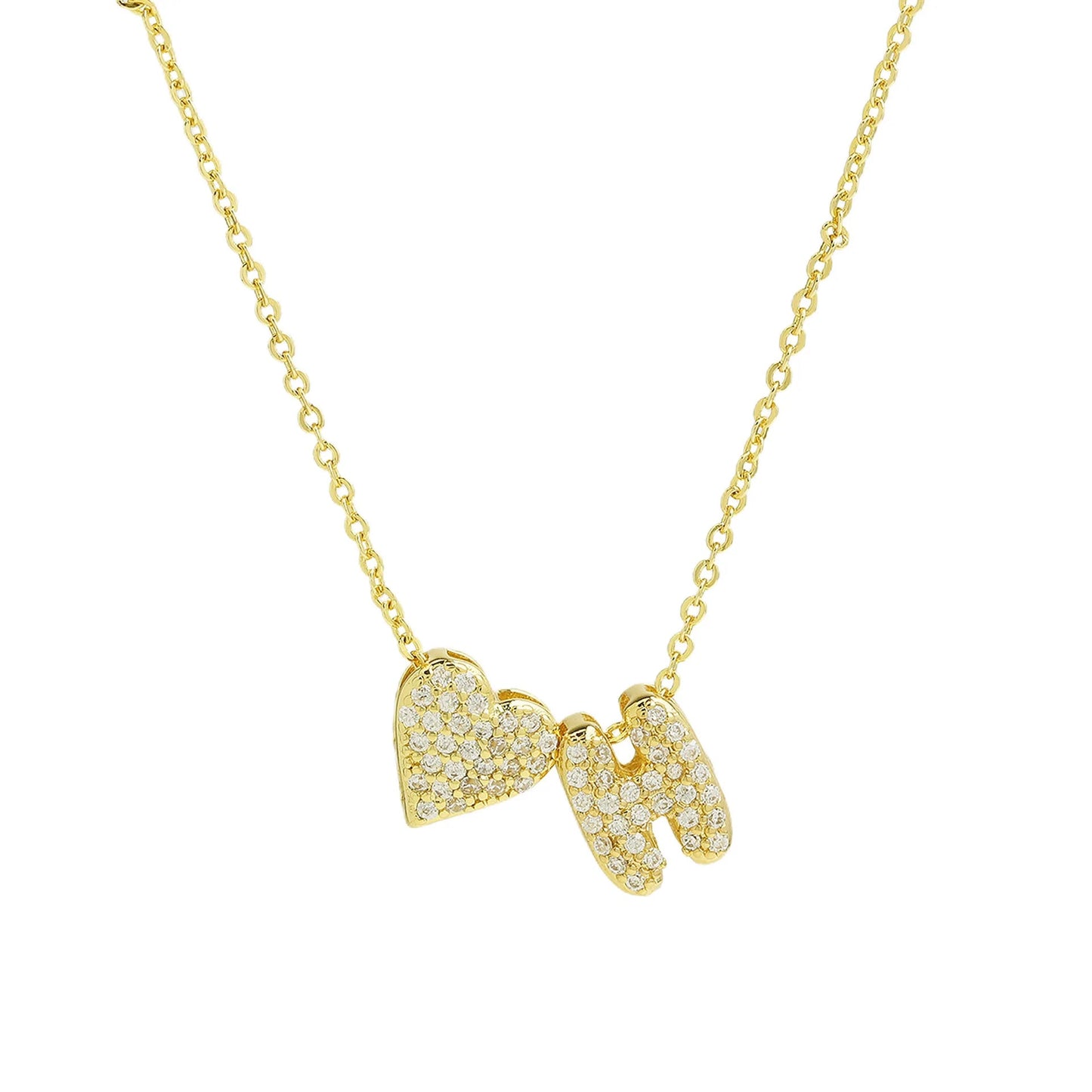 Sofia Love Initial Necklace - Dolbrook Jewelers