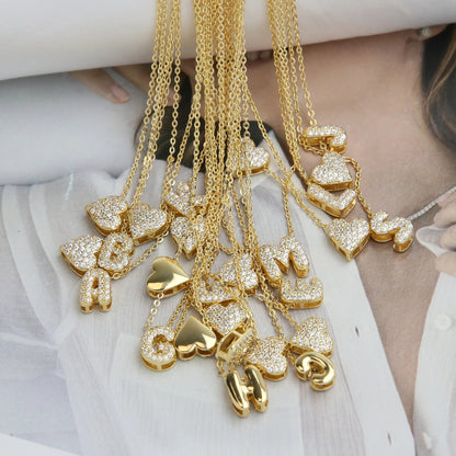 Sofia Love Initial Necklace - Dolbrook Jewelers