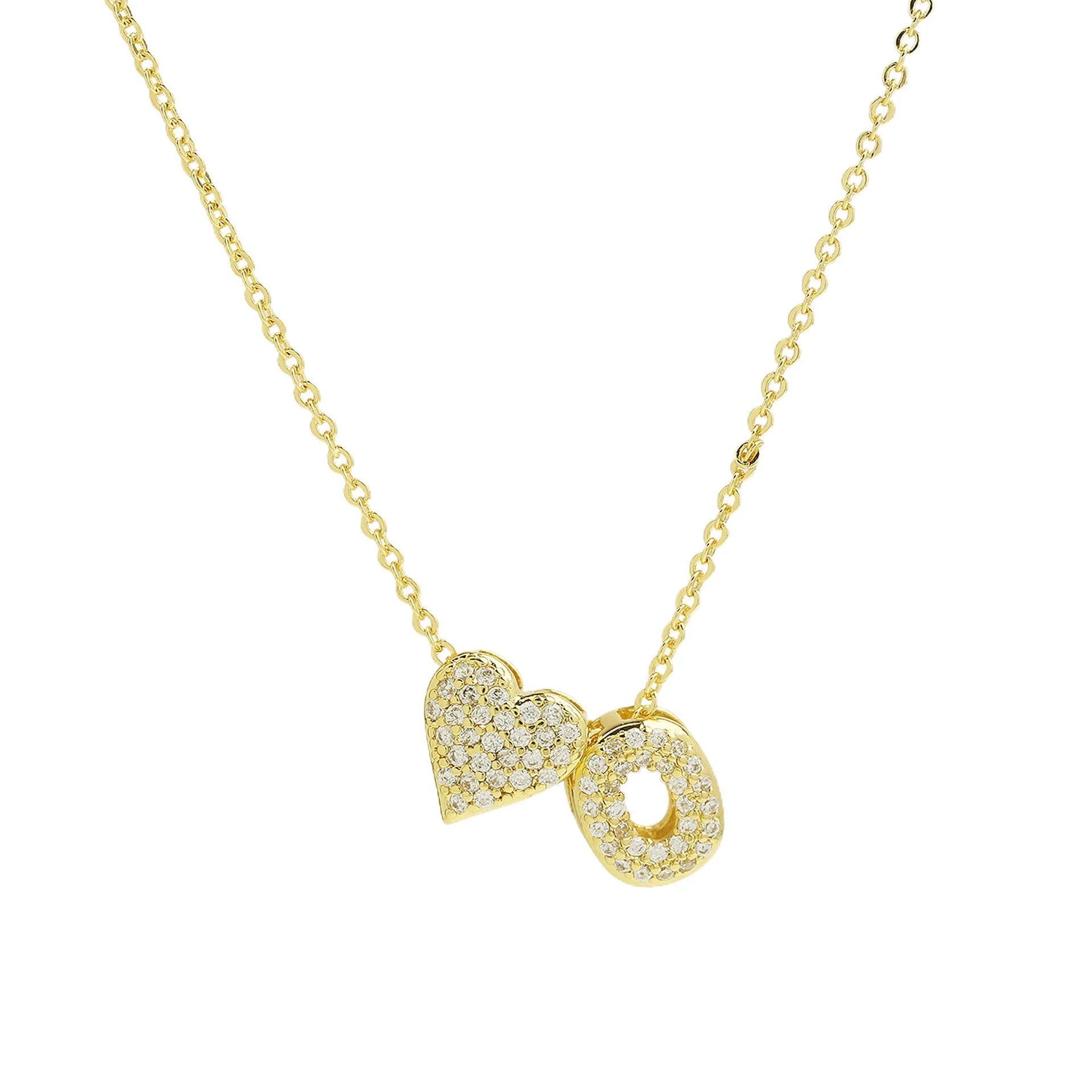 Sofia Love Initial Necklace - Dolbrook Jewelers