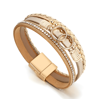 Sparkling Layers Boho Bracelet - Dolbrook Jewelers