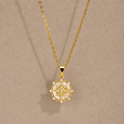 Starburst Compass Necklace - Dolbrook Jewelers