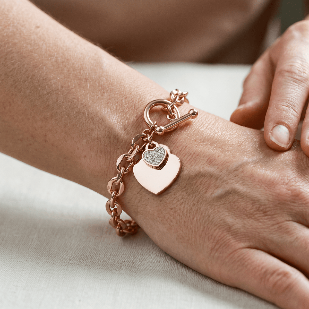 The Fifth Avenue Heart Bracelet - Dolbrook Jewelers