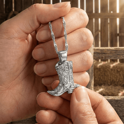 The Nashville Pavé Boot Pendant - Dolbrook Jewelers
