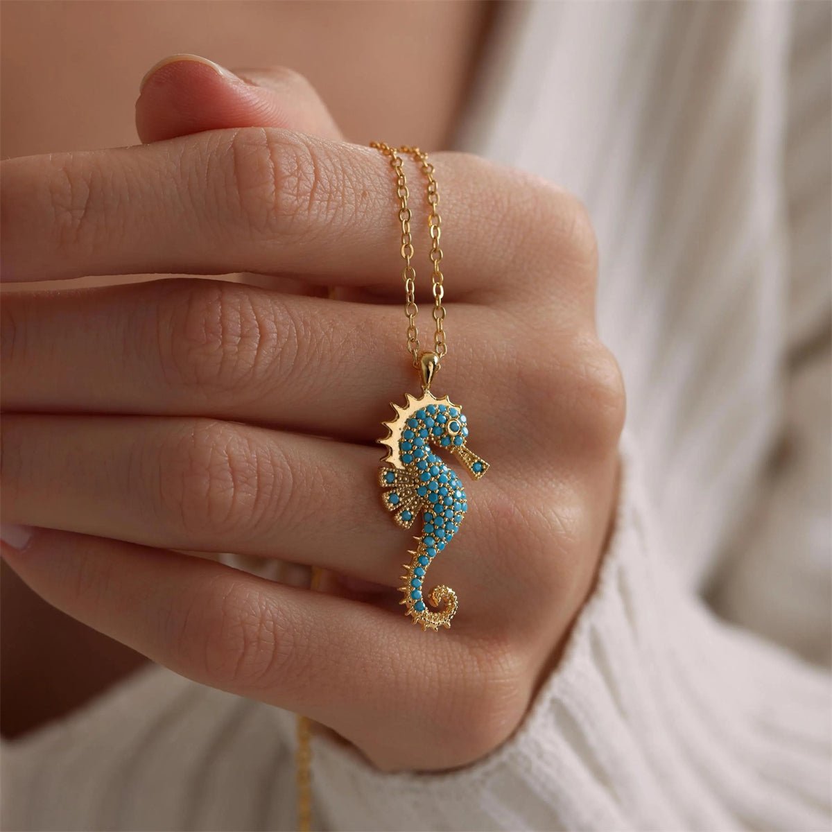 The "Ocean Soul" Seahorse Necklace - Dolbrook Jewelers
