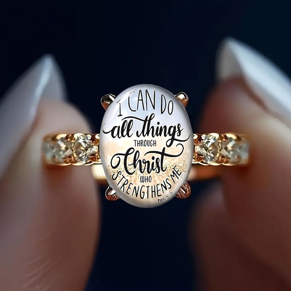 The Strength Within Ring | Philippians 4:13 - Dolbrook Jewelers
