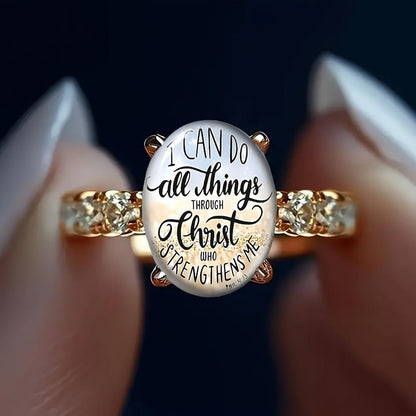 The Strength Within Ring | Philippians 4:13 - Dolbrook Jewelers