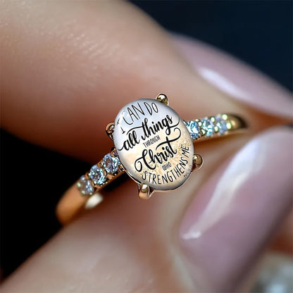 The Strength Within Ring | Philippians 4:13 - Dolbrook Jewelers