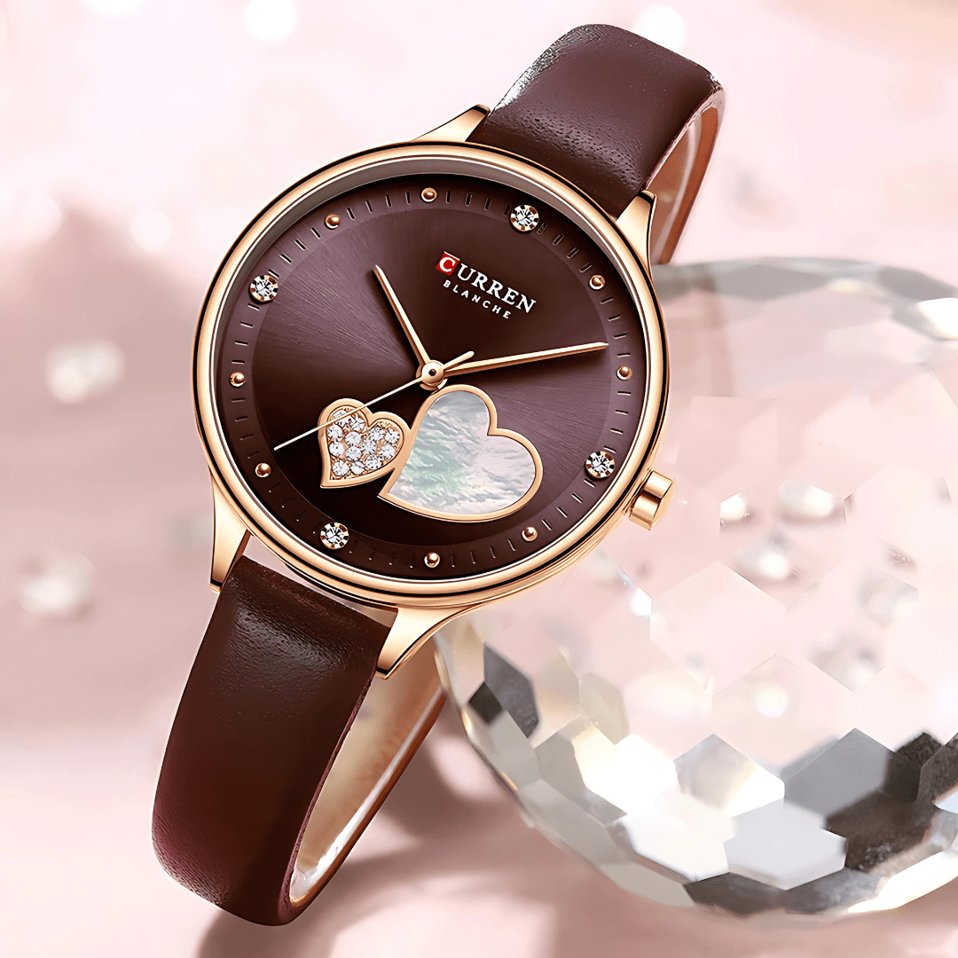 'Time for Romance' Heart Dial Watch - Dolbrook Jewelers