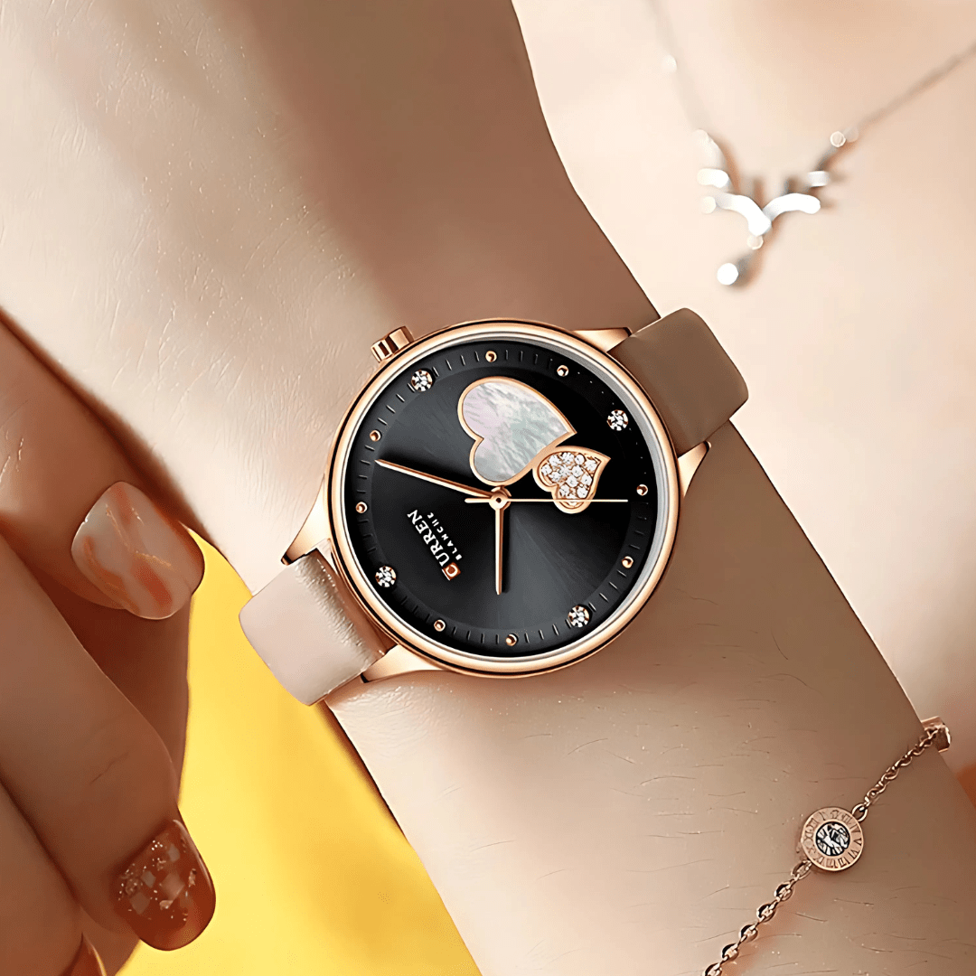 'Time for Romance' Heart Dial Watch - Dolbrook Jewelers