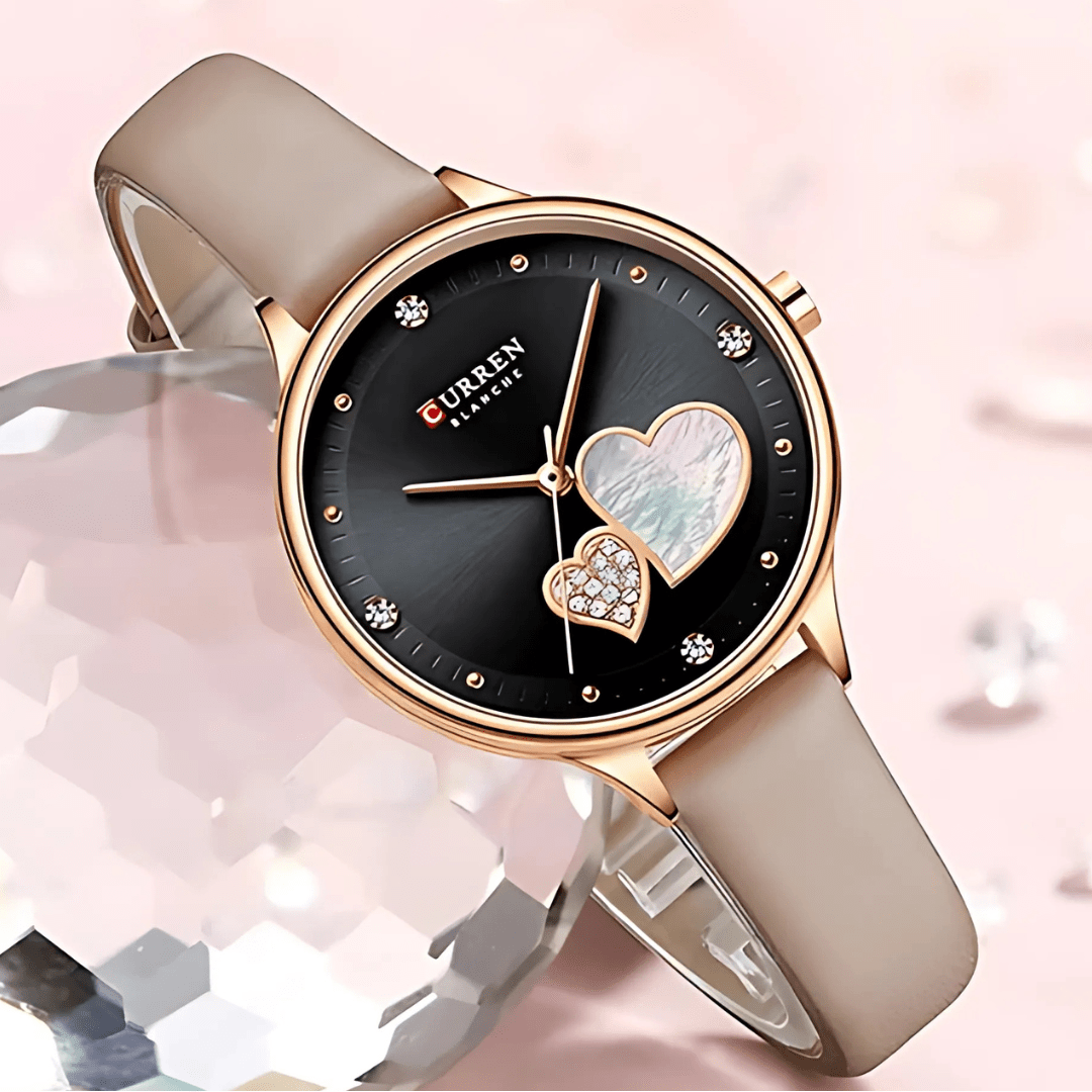 'Time for Romance' Heart Dial Watch - Dolbrook Jewelers