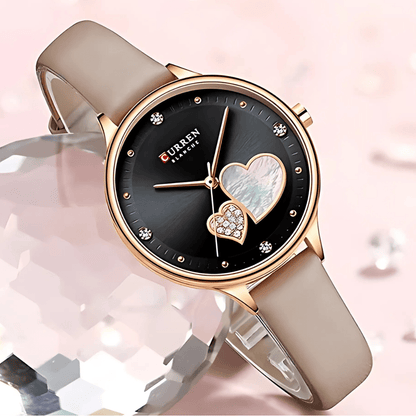 'Time for Romance' Heart Dial Watch - Dolbrook Jewelers