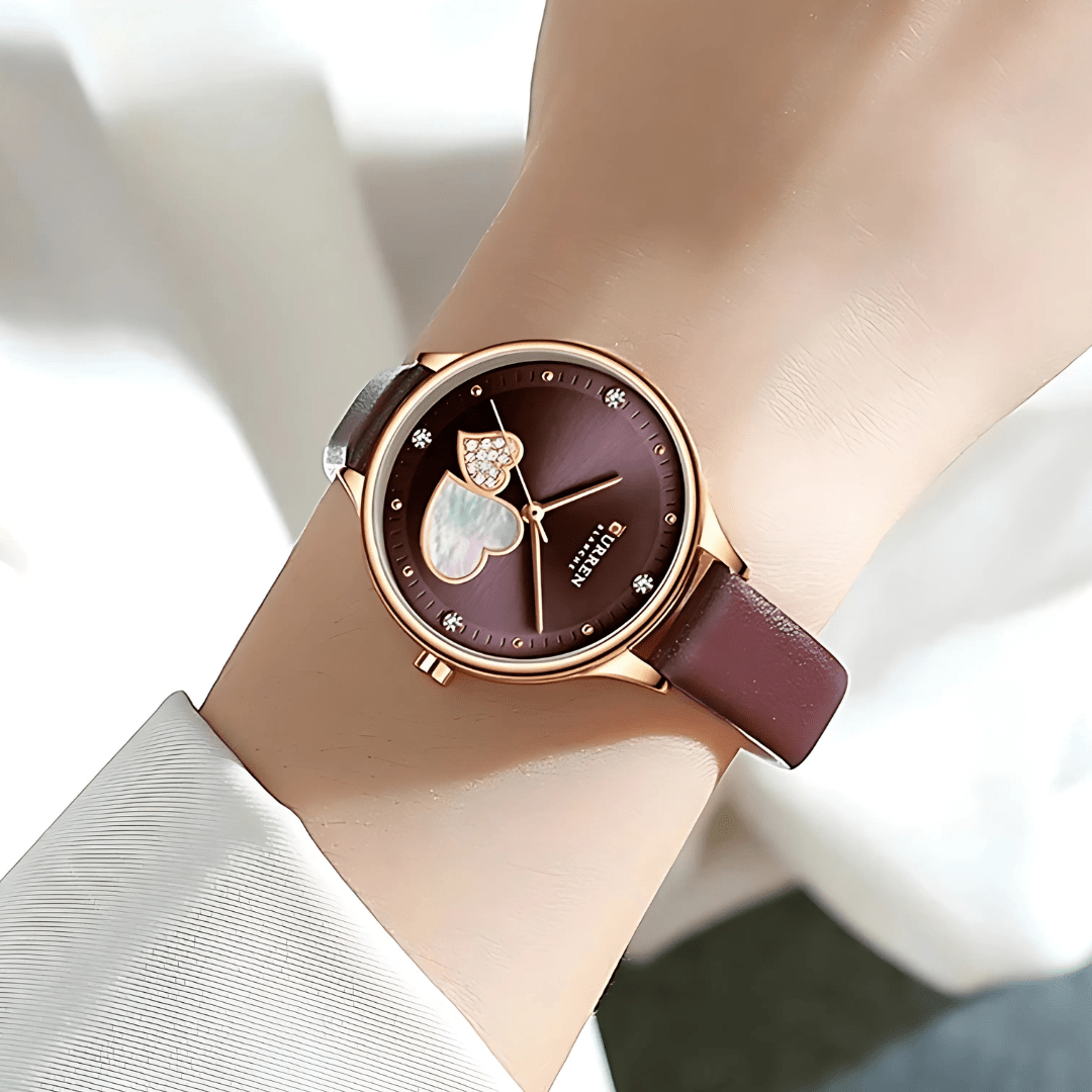 'Time for Romance' Heart Dial Watch - Dolbrook Jewelers