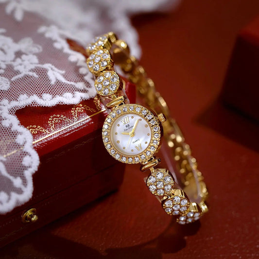 Valentina Crystal Tennis Bracelet Watch - Dolbrook Jewelers