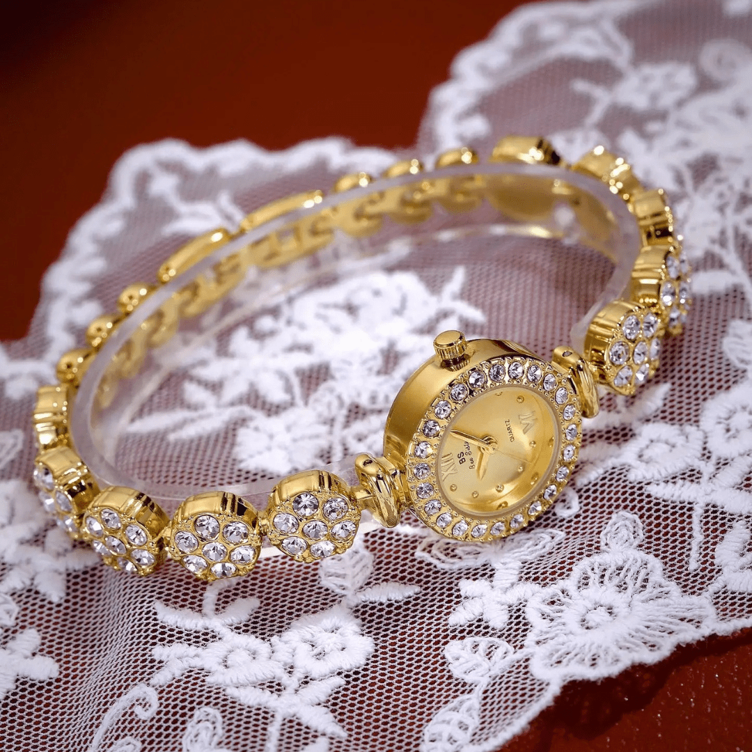 Valentina Crystal Tennis Bracelet Watch - Dolbrook Jewelers