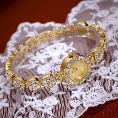 Valentina Crystal Tennis Bracelet Watch - Dolbrook Jewelers