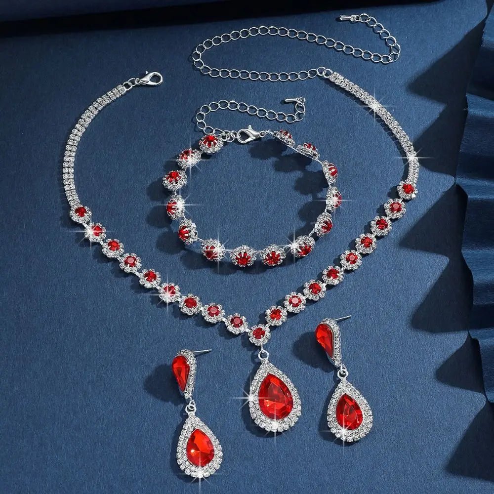 Victoria Grace 3 - Piece Crystal Set - Dolbrook Jewelers