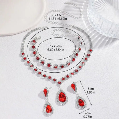 Victoria Grace 3 - Piece Crystal Set - Dolbrook Jewelers