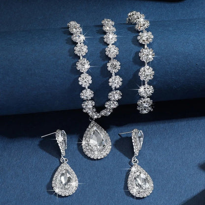 Victoria Grace 3 - Piece Crystal Set - Dolbrook Jewelers