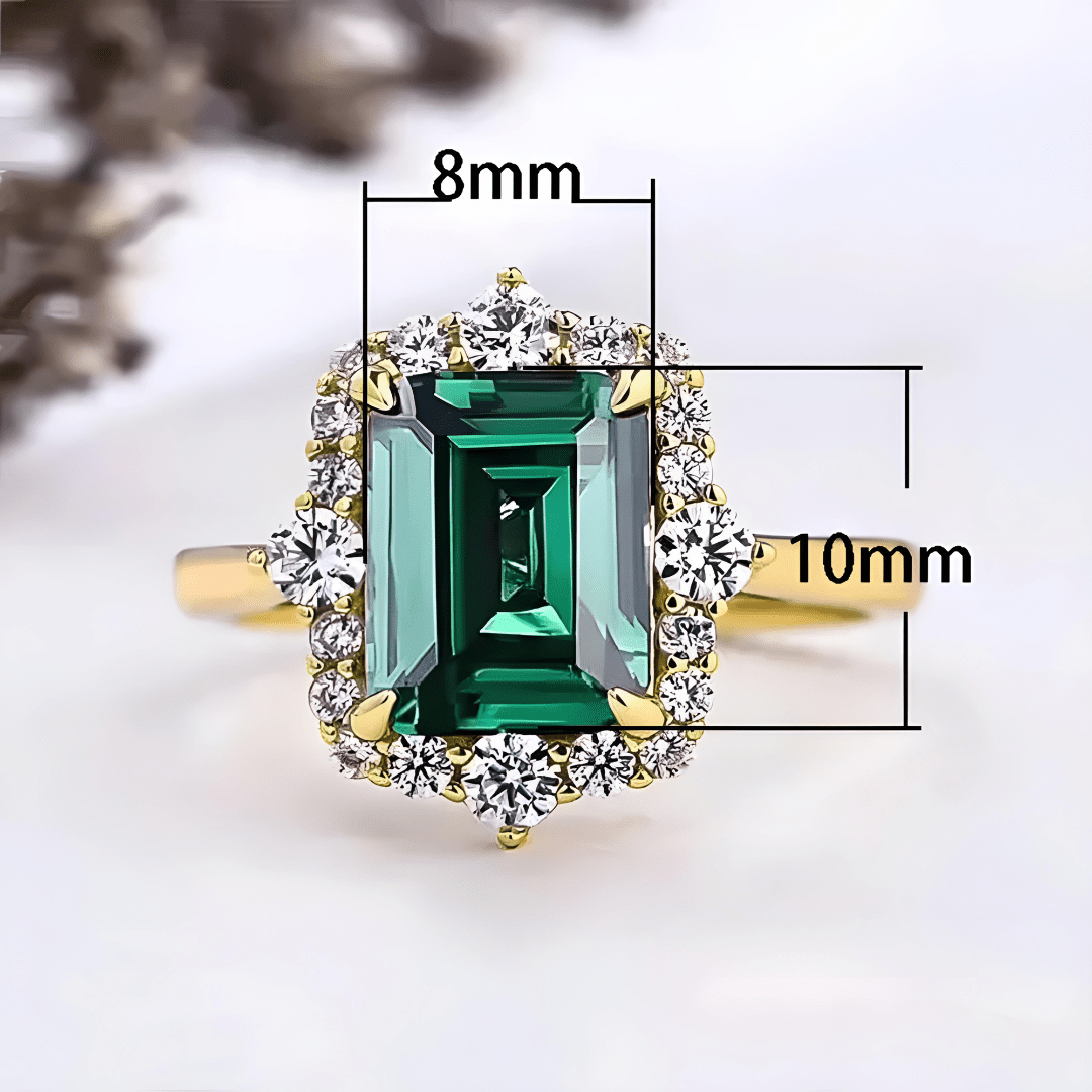 Vintage Green Statement Ring - Dolbrook Jewelers