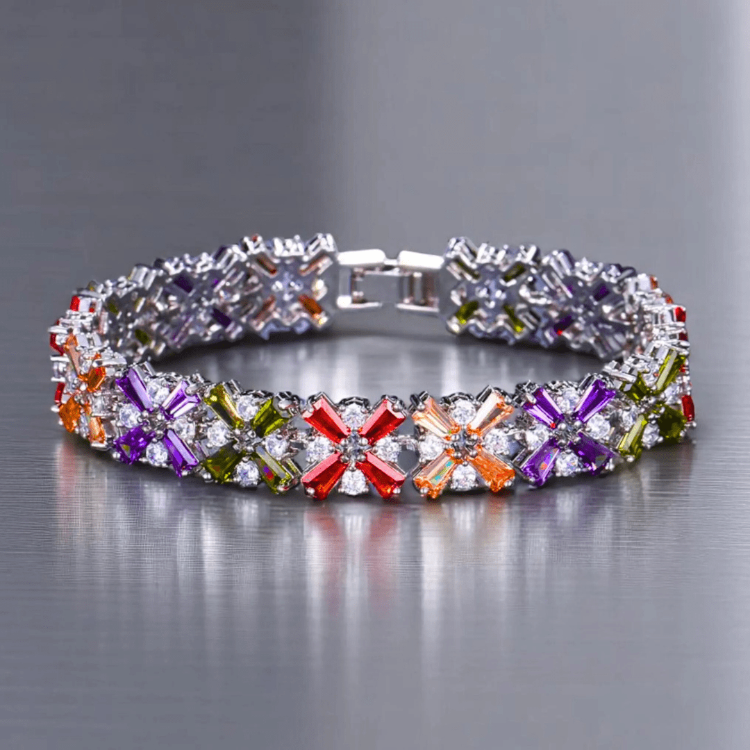 Vivian Starburst Tennis Bracelet - Dolbrook Jewelers