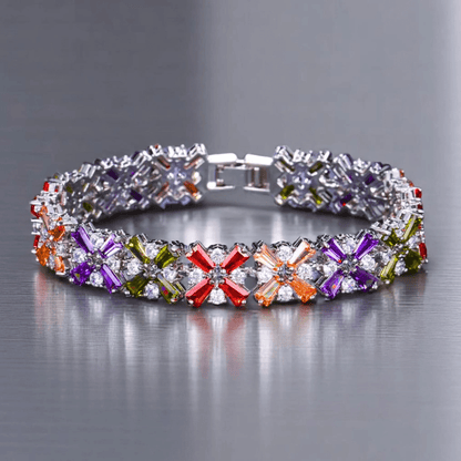 Vivian Starburst Tennis Bracelet - Dolbrook Jewelers