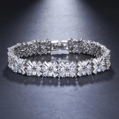 Vivian Starburst Tennis Bracelet - Dolbrook Jewelers