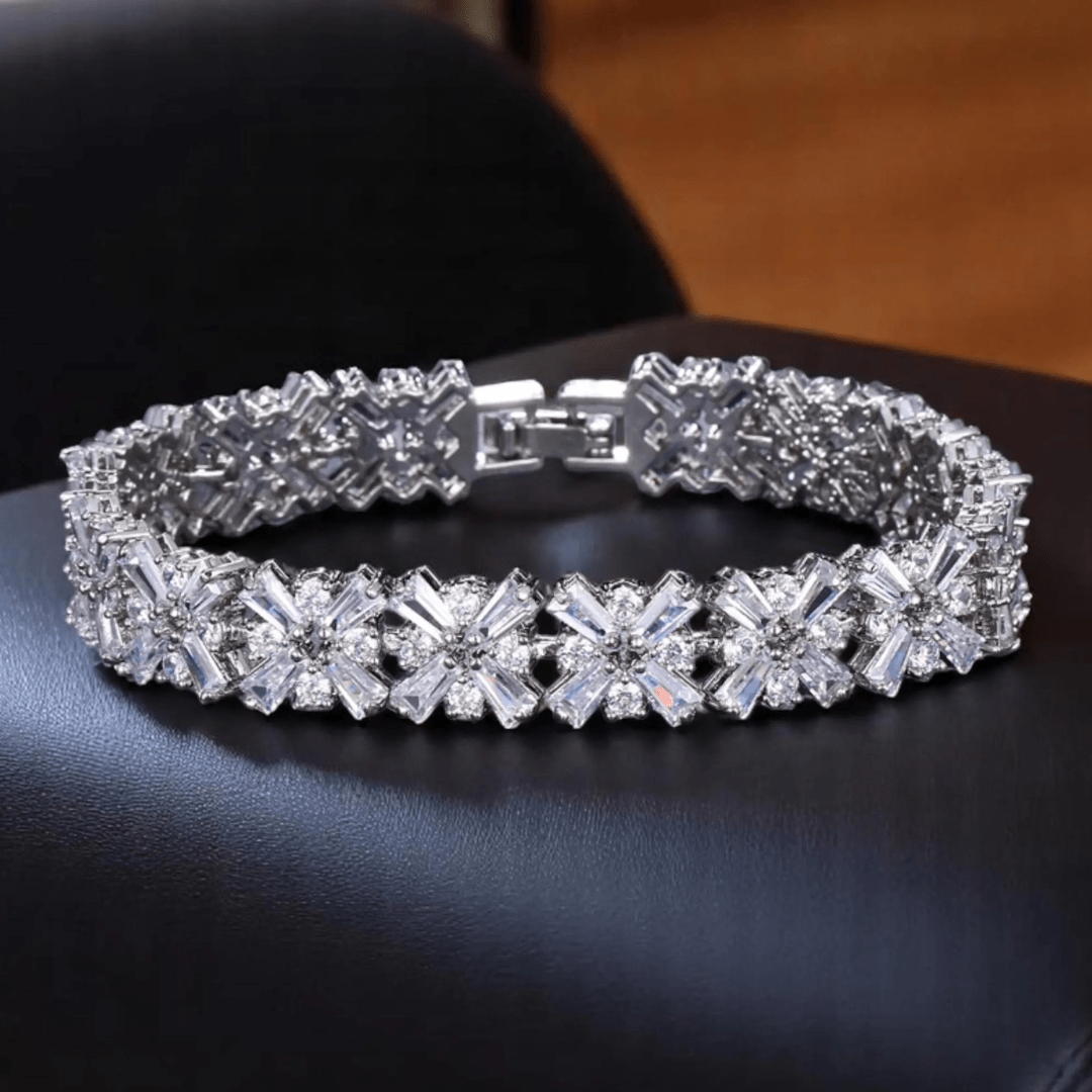 Vivian Starburst Tennis Bracelet - Dolbrook Jewelers