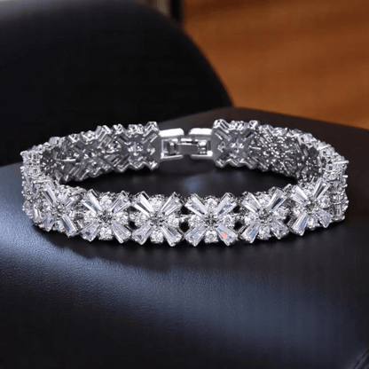 Vivian Starburst Tennis Bracelet - Dolbrook Jewelers