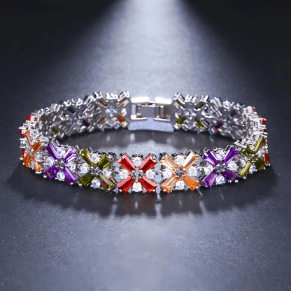 Vivian Starburst Tennis Bracelet - Dolbrook Jewelers