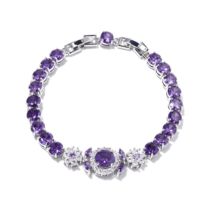 Vivienne Crystal Halo Bracelet - Dolbrook Jewelers