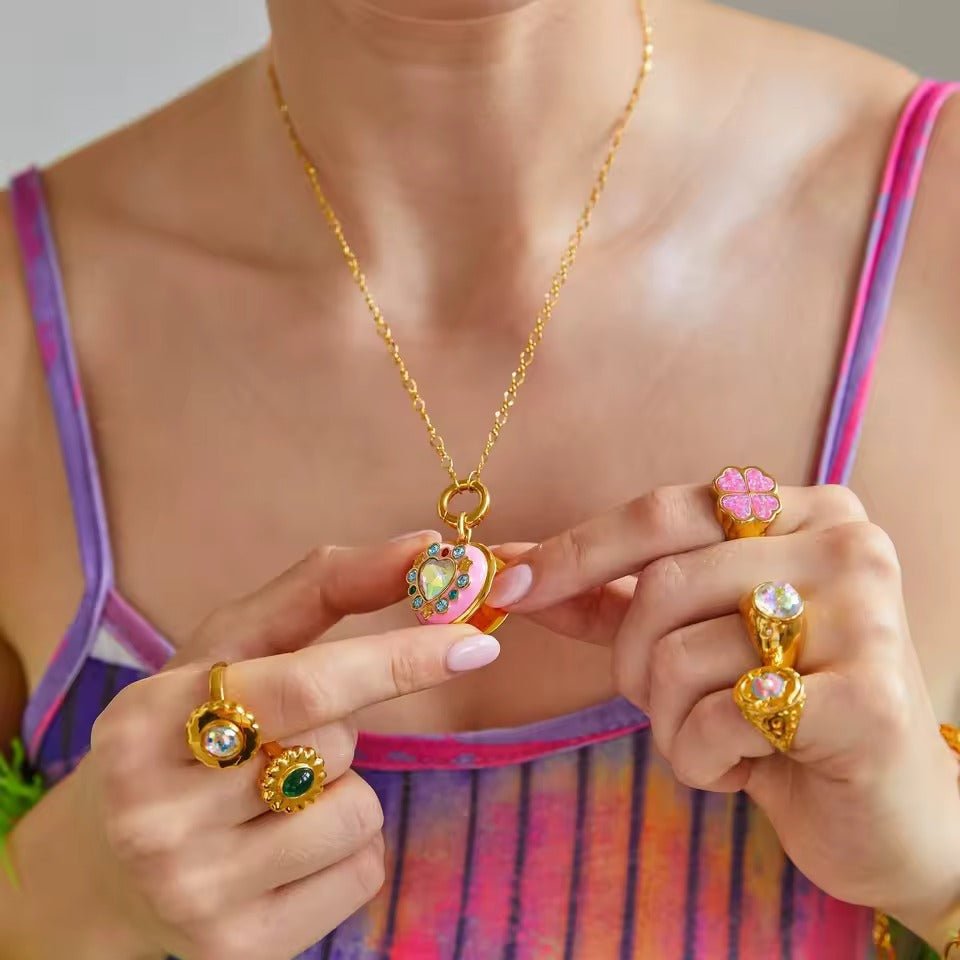 WishKeeper™ Crystal Locket Necklace - Dolbrook Jewelers